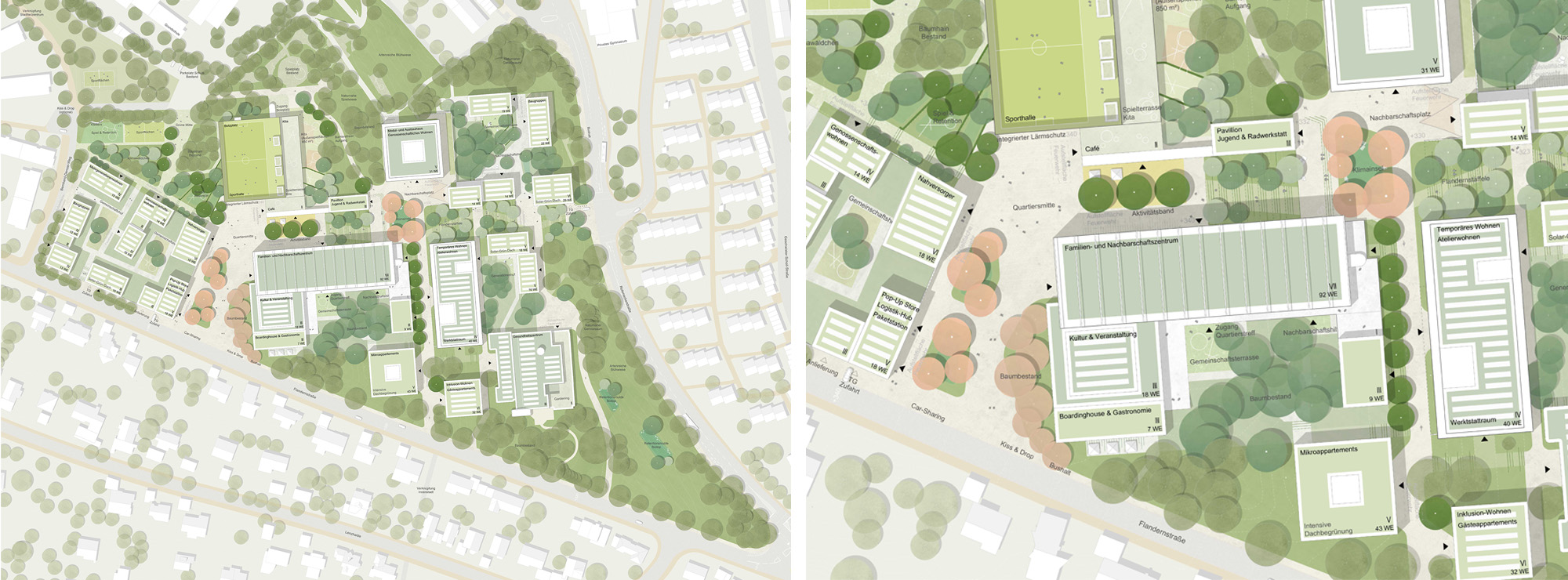 Esslingen_Hochschulstandort_Flandernstraße_Lageplan_Zoom_In_ppas